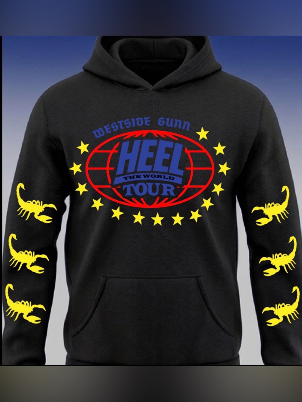 Westside Gunn Heels World Tour GXFR Pullover Hoodie S-5XL New 2026